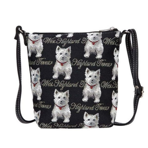 Tapestry Sling Bag - Westie