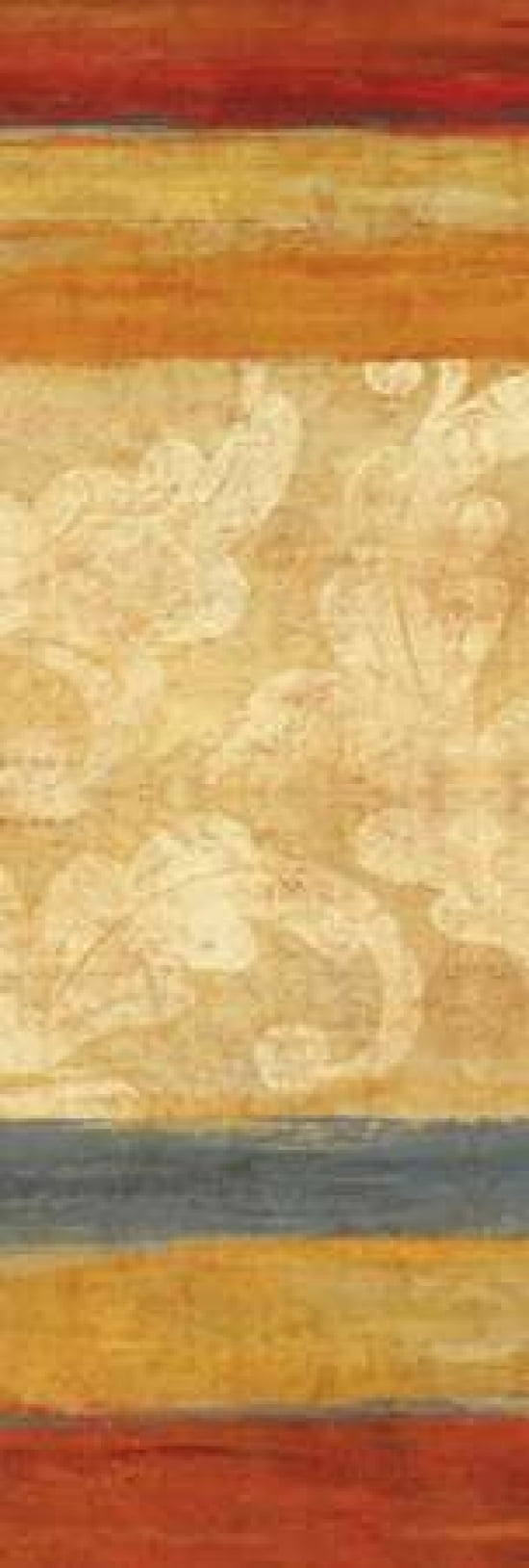 Tapestry Stripe Panel I Canvas Art - Studio Nova (12 x 36)