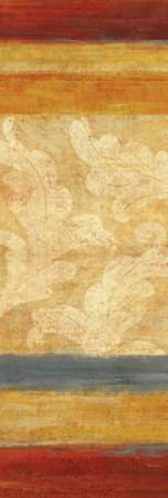 Tapestry Stripe Panel II Canvas Art - Studio Nova (8 x 24)