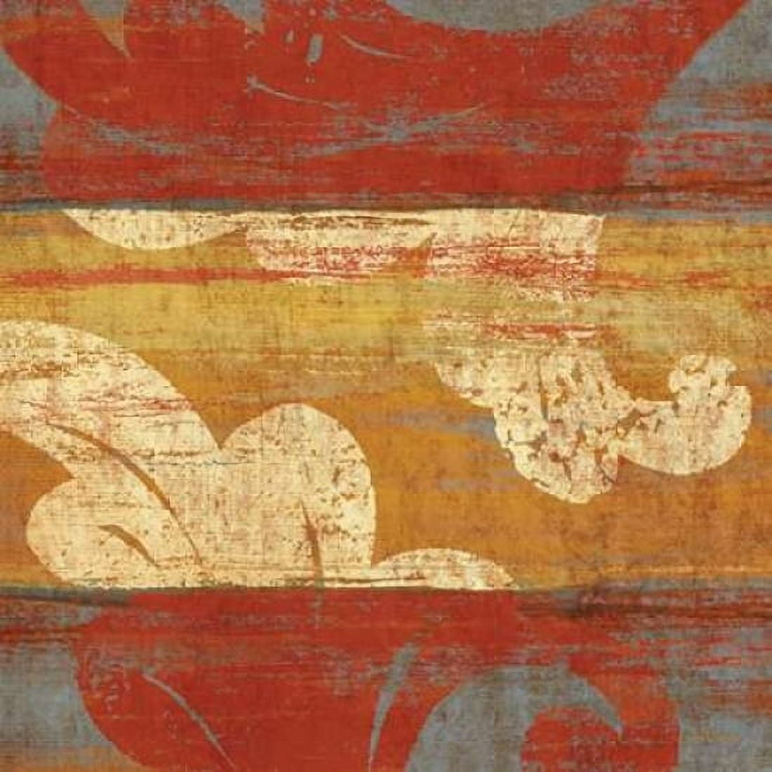 Tapestry Stripe Square I Canvas Art - Studio Nova (24 x 24)