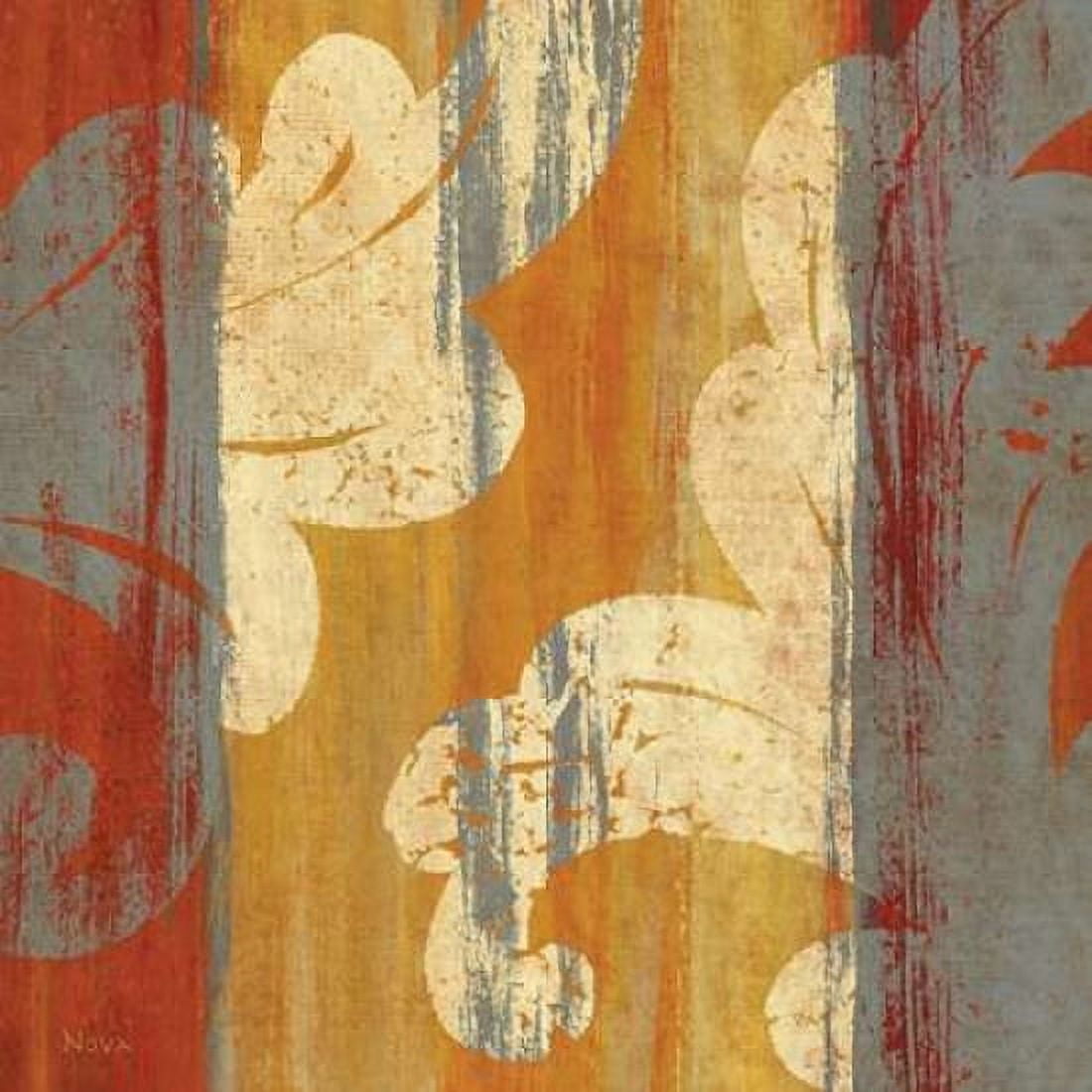 Tapestry Stripe Square II Canvas Art - Studio Nova (24 x 24)