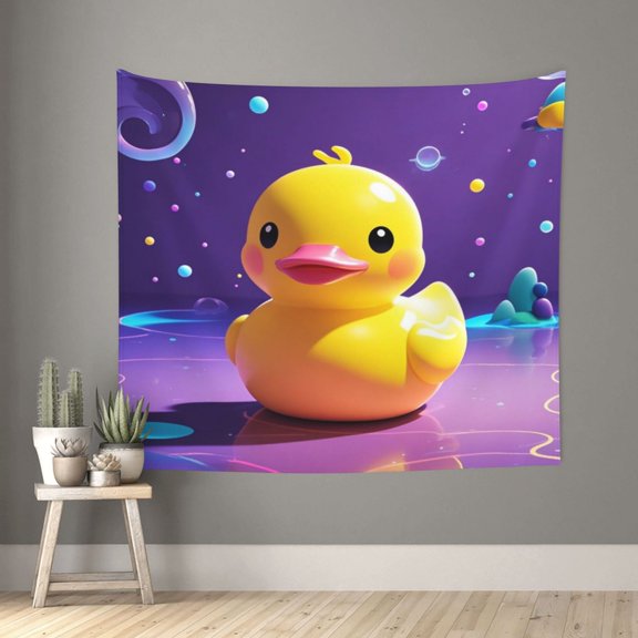 Tapestry Toy Duck Wall Wall Decor Tapestries Tapestries Picnic Sheet Wall Decor Wall Art Bedroom Decor