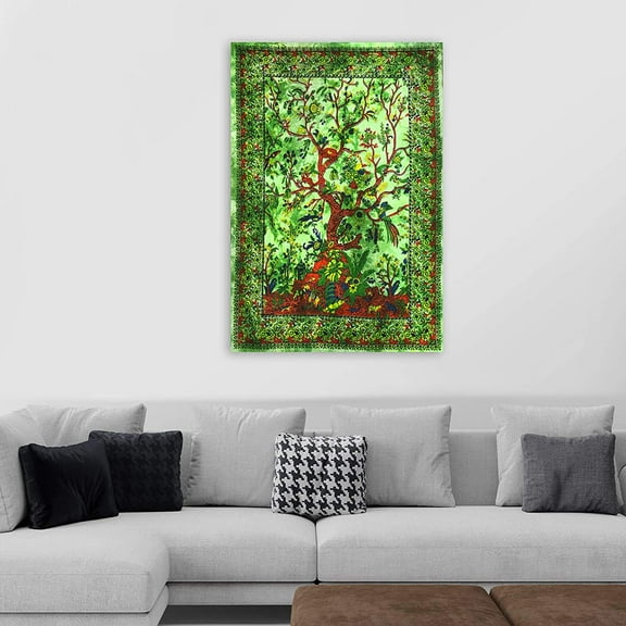 Tapestry Tree of Life Boho Hippie Psychedelic Gypsy Mandala Beach Throw Blanket Mat Bedspread Living Room Decoration Wall Hanging&nbsp;
