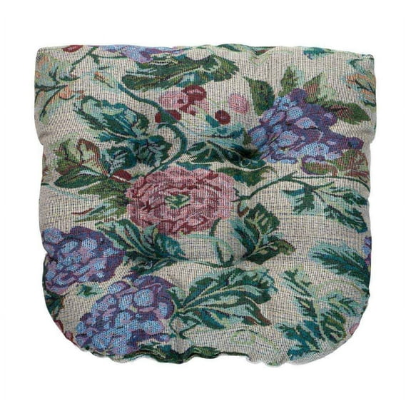 Tapestry Tufted Chair Pad