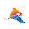 thumbnail image 1 of Tapestry Wall Hanging Abstract Hockey Tapestries Home Decor for Bedroom Aesthetic 60 X40 IN, 1 of 3