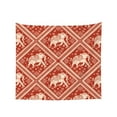 thumbnail image 1 of Tapestry Wall Hanging Cute Elephant Animal Tapestries Home Decor for Bedroom Aesthetic 60 X51 IN, 1 of 3