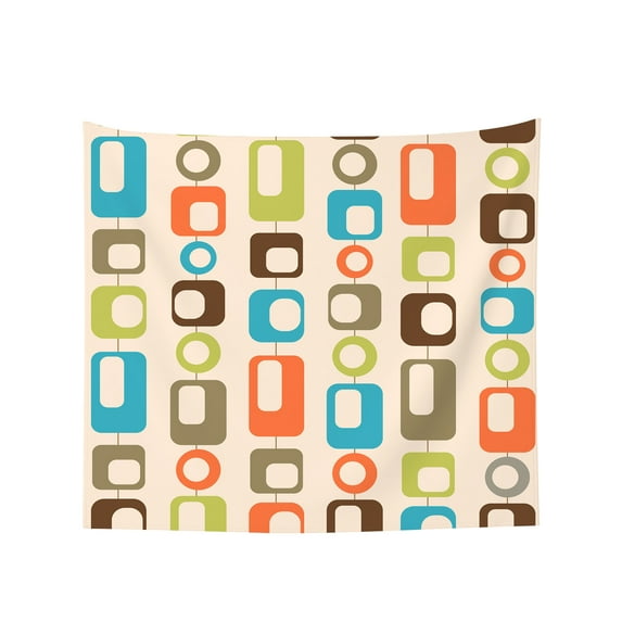 Tapestry Wall Hanging Mid Century Modern Style Tapestries Home Decor for Bedroom Aesthetic 60 X51 IN