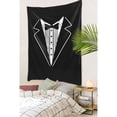 thumbnail image 1 of Tapestry Wall Hanging Tuxedo Tapestries For Bedroom Aesthetic Home Wall Dorm 60 X 80 Inches, 1 of 6