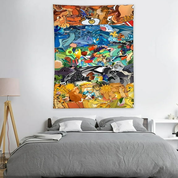 Tapestry Wings of Fire - Poster Decoration Wall Art Background Large Bedroom Hanging Birthday Party Decoration 30x40in