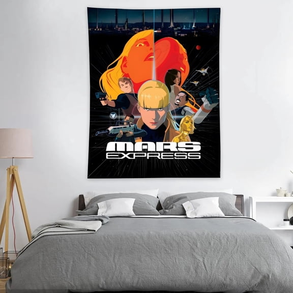Tapestry for Mars Express Bedroom Dorm wall hanging Poster Backgrounds Wall Art Decorations Kids Girls Teens Gifts Funny 40×30 inch