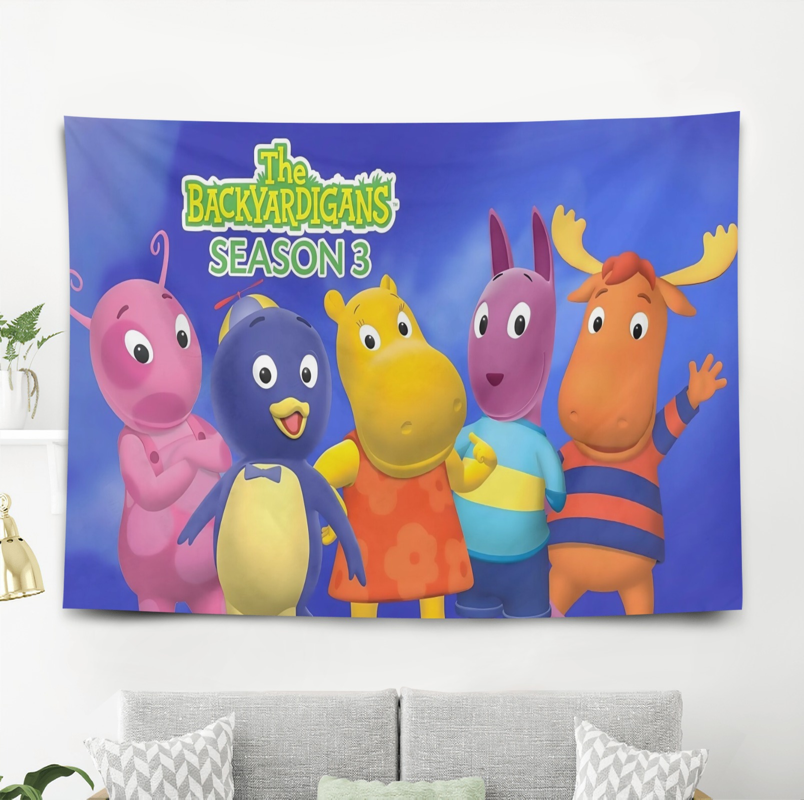 Tapestry for The Backyardigans Bedroom Dorm wall hanging Poster ...