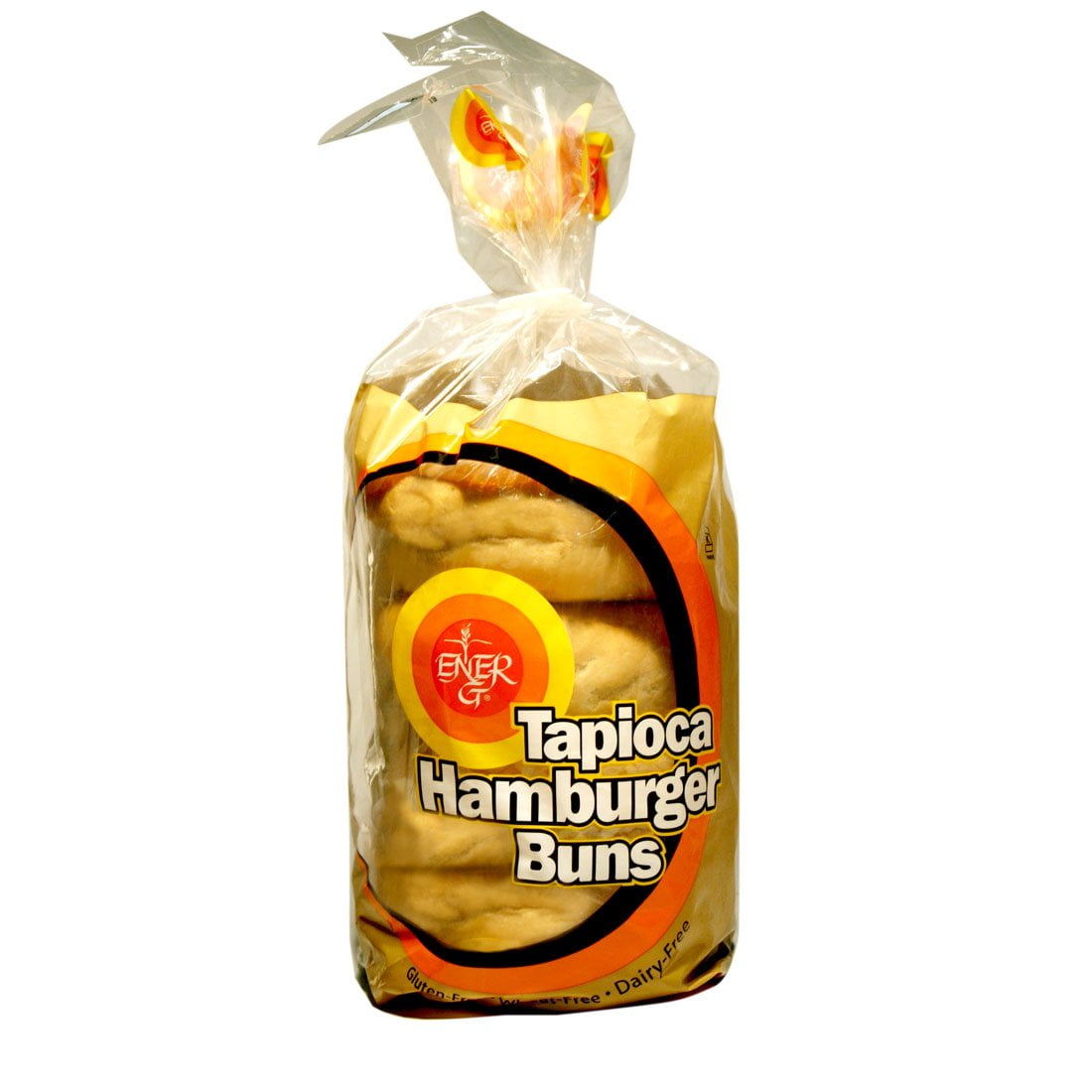 Tapioca Hamburger Buns, 7.76Ounce Units (Pack of 6)