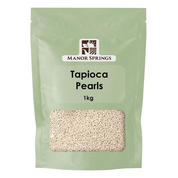 Tapioca Pearls 1kg by Manor Springs