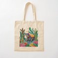 thumbnail image 1 of Tapir'S Underwater Odyssey Cotton Tote Bag Canvas Tote Bag, Family Gift For Mother, Her, 1 of 2