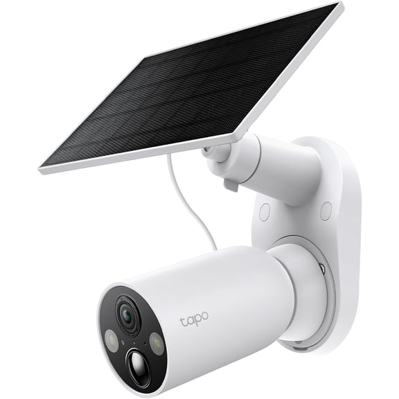 Tapo MagCam 2K+ Outdoor Wireless Security Camera - Battery Power with Solar Charging, Magnetic Mount, Person/Vehicle Detection, Subscription-Free Local Storage or Optional Cloud
