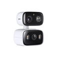 thumbnail image 1 of TP-Link Tapo Smart Indoor/Outdoor Dual Lens Pan/Tilt Security Camera, Dual 2K Resolution, SD/Cloud Storage, Person Detection, AI Motion Tracking, Color Night Vision, IP65 Rating, 2.4GHz Only, TCW34, 1 of 25