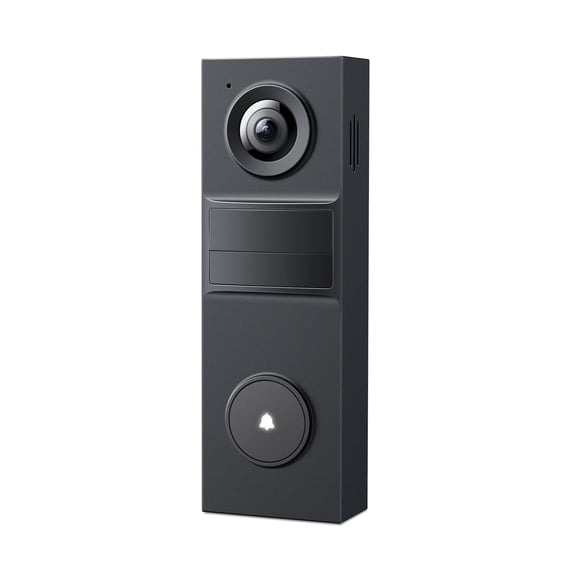 TP-Link Tapo TD20 Smart Wireless Video Doorbell, 2K Live View, 160 Wide Angle Field of View, AI Detection, Subscription Not Required - TD20