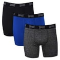 thumbnail image 1 of TapouT Mens Performance Boxer Briefs - 3-Pack Stretch Performance Training Underwear Breathable Athletic Fit No Fly, 1 of 4