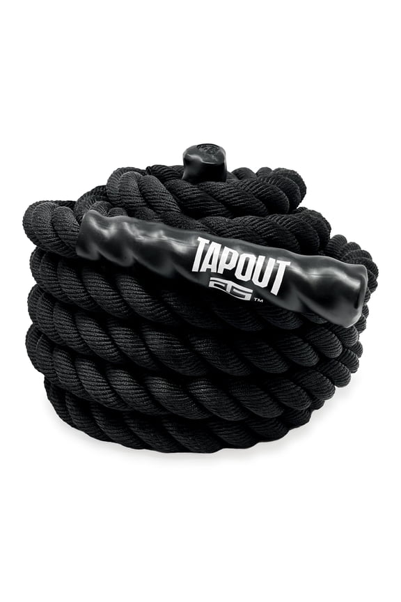 30-Foot Battle Rope x 1.5 Inch - Heavy Duty, Durable Design for Full-Body Workout, Strength and Endurance Training