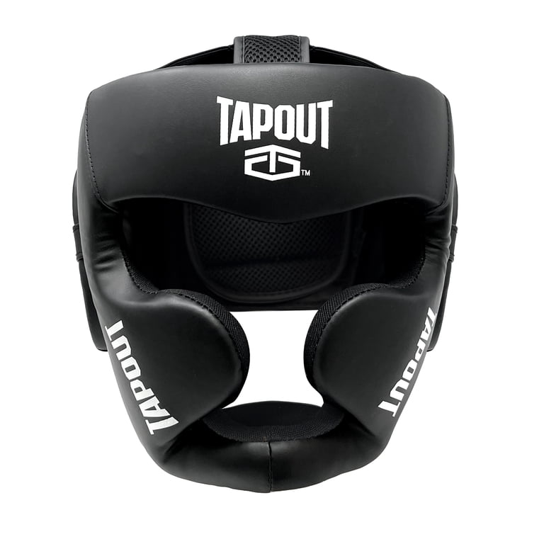 Tapout Adjustable Velcro Protective Headgear - One Size Fits Most