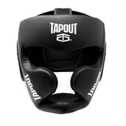 Tapout Adjustable Velcro Protective Headgear for Boxing and MMA, Size S/M