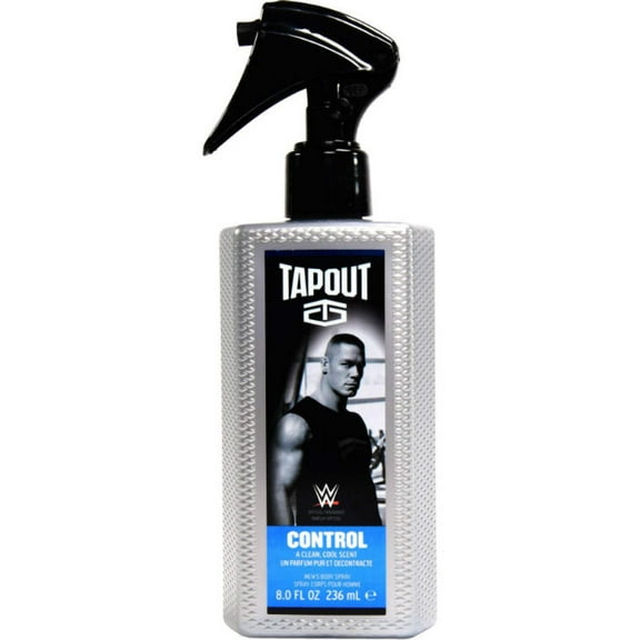 Tapout Body Spray Control for Men, 8 fl oz