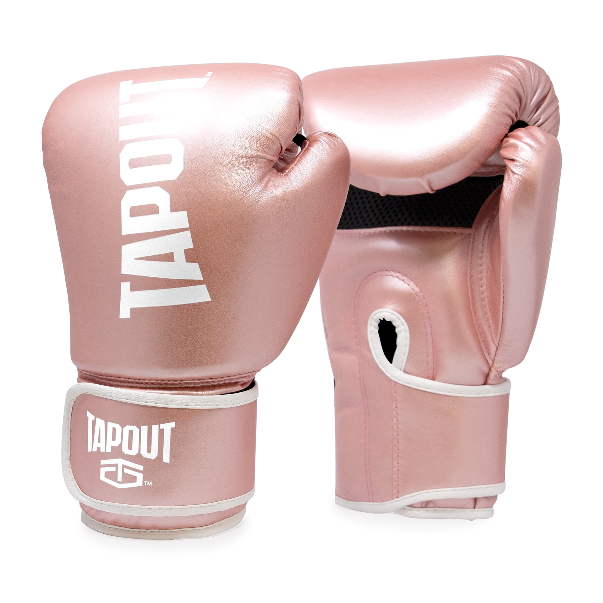 Tapout Infinity Boxing Gloves with Breathable Mesh Palm for Women in Training, Muay Thai, Kickboxing, Sparring, and MMA