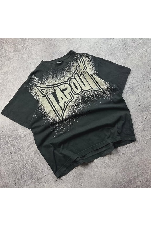 Tapout MMA Fighter Shirt Vintage Combat Sports Training Gym Grunge Logo Graphic Tee Martial Arts Fan Comfort Colors Unisex Cotton Shirt S-3XL