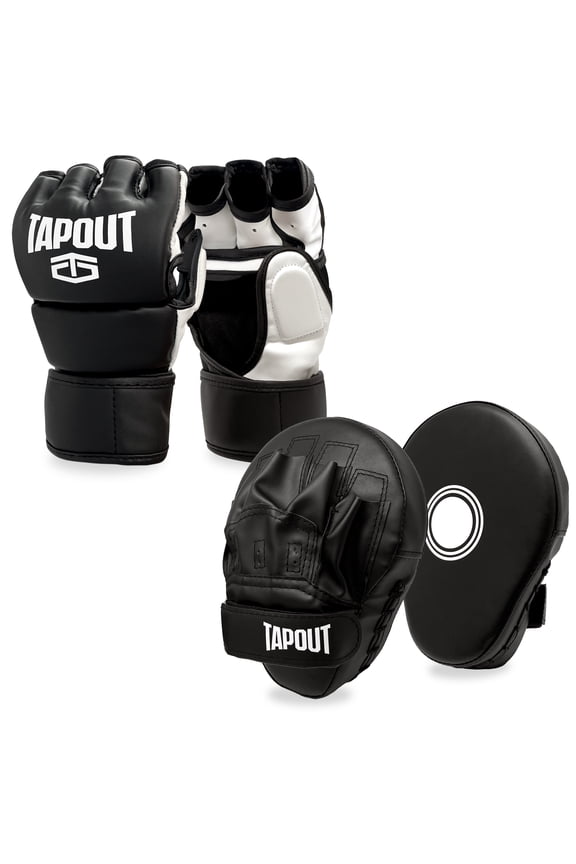 MMA Kit: 10 oz Gloves with Matching Blocking Focus Pads