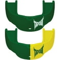 thumbnail image 1 of Tapout Protective Sports Mouthguard w/ Strap 2-Pack - Youth - Green/Yellow, 1 of 2