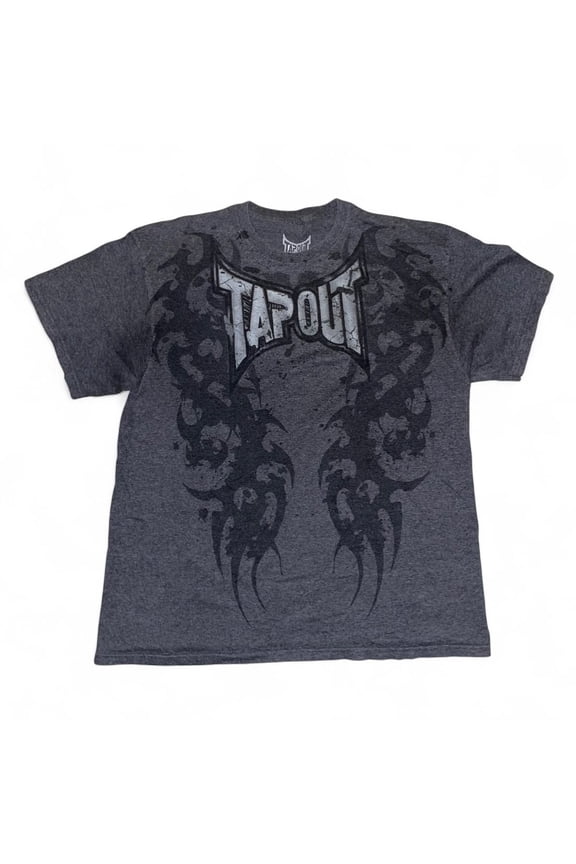 Tapout Tribal Graphic MMA Fighter Shirt Vintage Combat Sports Training Tee Comfort Colors Unisex Cotton Shirt S-3XL