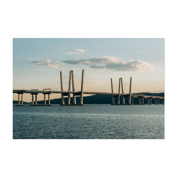 Tappan Zee Bridge 02 - Tarrytown New York Photography Unframed Wall Art Print 20 x 30 inches