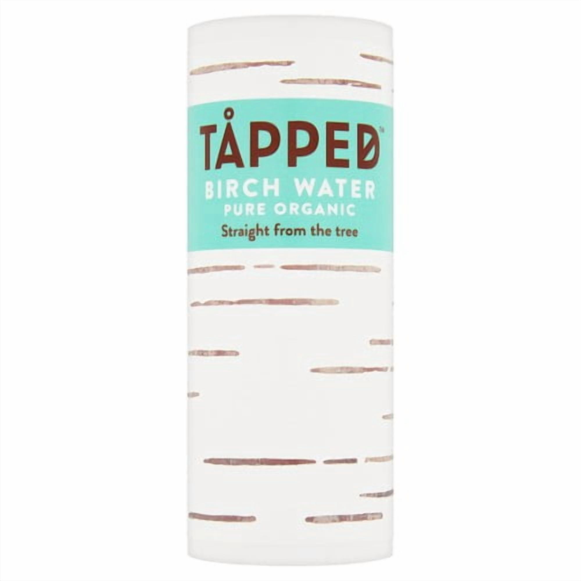 Tapped Pure Organic Birch Water 250ml, British Import (Pack of 6)