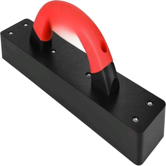 Tapping Block for Vinyl Plank Flooring, Heavy Duty Hammer-Free Flooring Installation Tool with 9" Large Soft-grip Handle for Installing Laminate, Hardwood, LVP, LVT or Engineered Wood