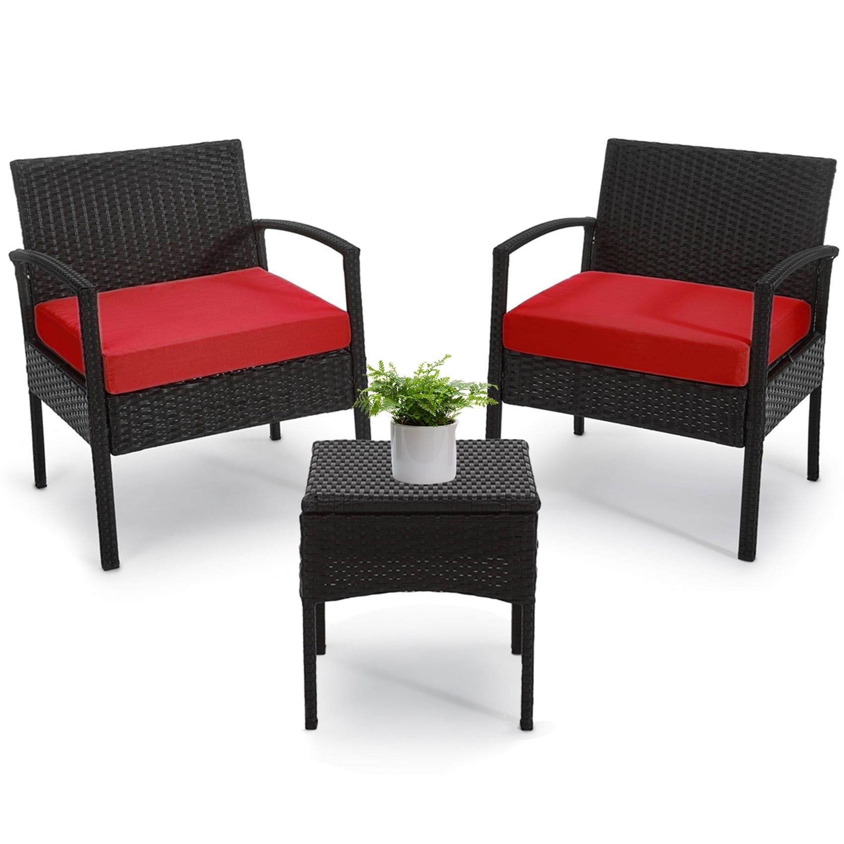 Tappio Outdoor Furniture 3 Piece Patio Bistro Furn