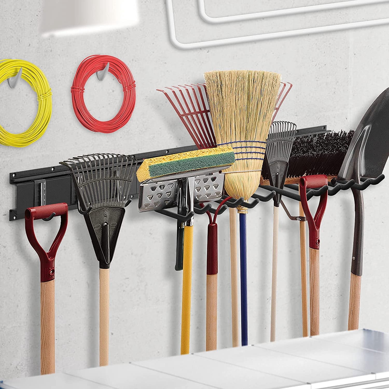 Tappio Tool Storage Rack Organizer Holder Garage Wall-Mounted Rack and ...