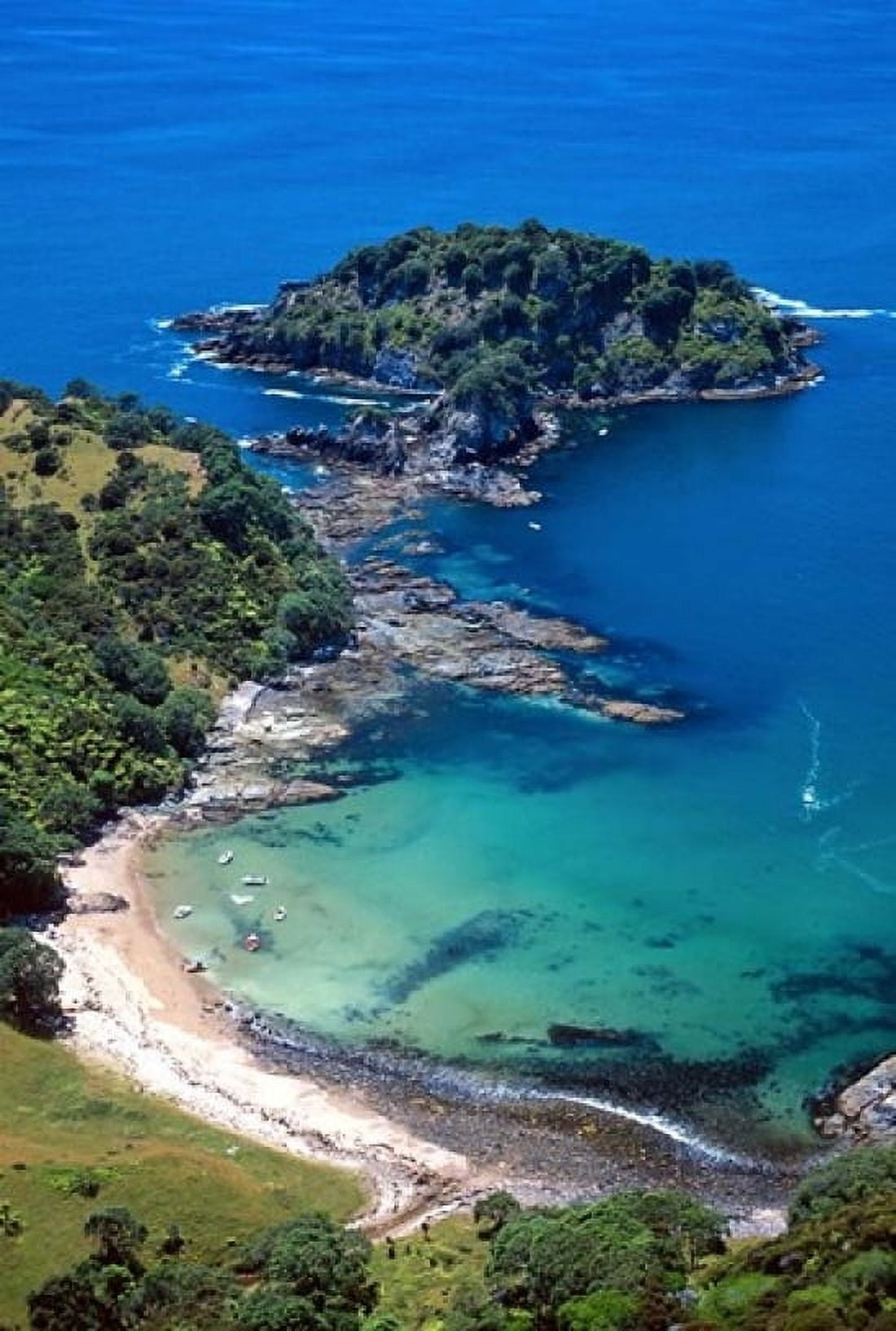 Tapuaetahi Bay Coromandel Peninsula Canvas Art - David Wall DanitaDelimont (11 x 17)