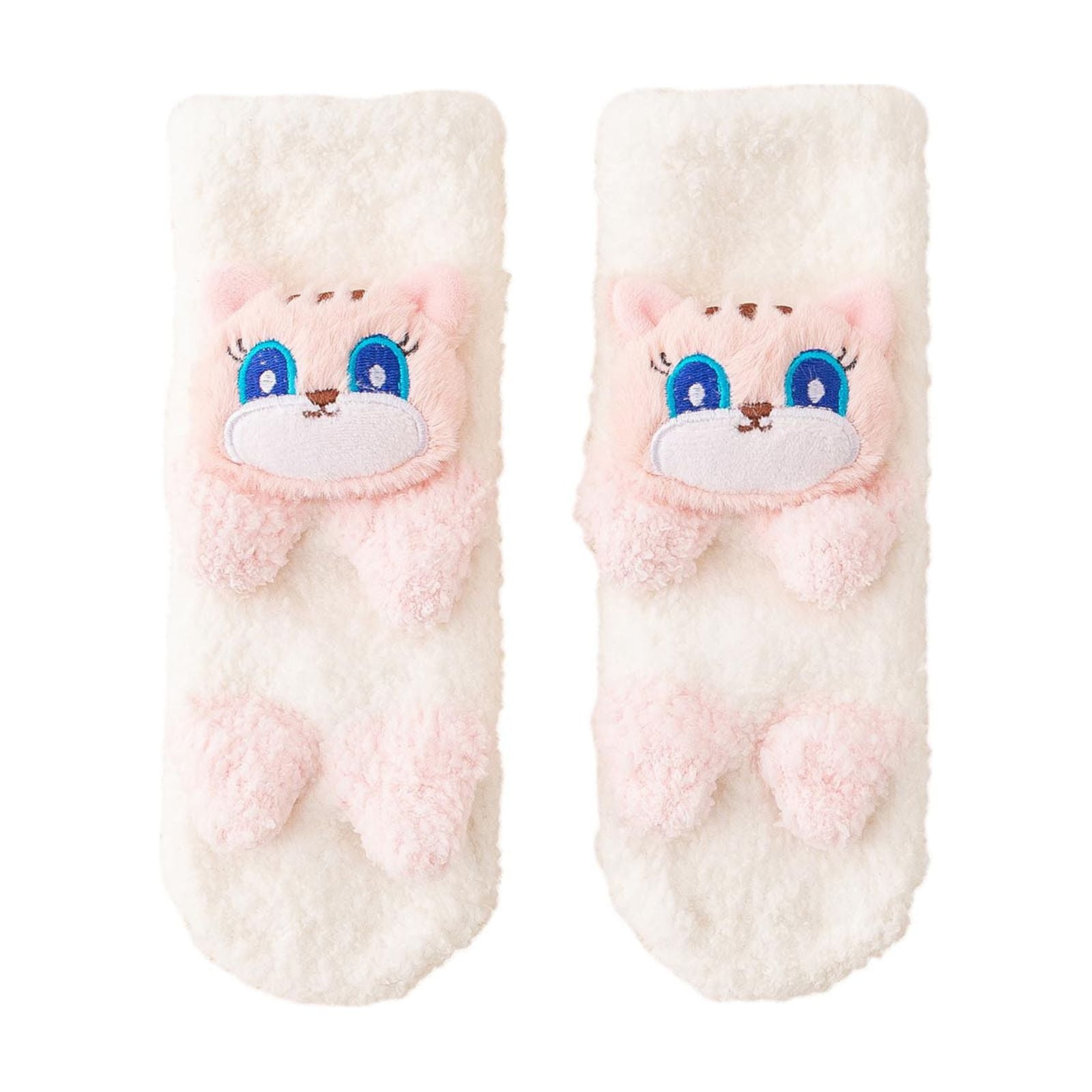 Taqqpue Baby Girls Boys Knee High Socks Fleece Keep Warm Unisex Baby