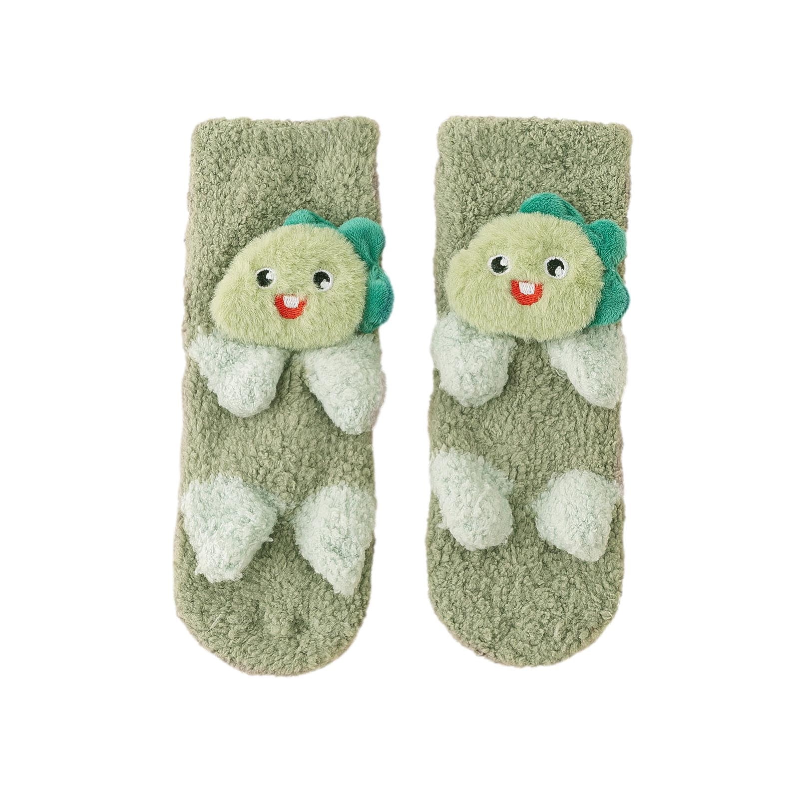 Taqqpue Baby Girls Boys Knee High Socks Fleece Keep Warm Unisex Baby