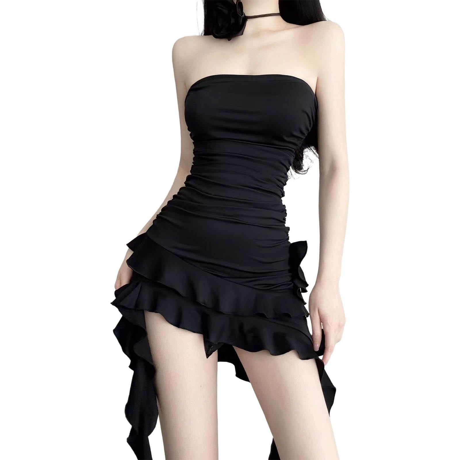 black brown dresser ikea Wedtrend Women Sparkly Black Cute Homecoming Dress with Sequins A Line  Sweetheart Pleated Corset Cocktail Party Dress  WEDTREND