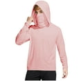 thumbnail image 1 of Taqqpue Boys Girls Sun Protection Hoodie Shirt Casual Solid Color UPF 50+ Long Sleeve UV SPF T-Shirts Rash Guard Fishing Swimming Lightweight Tops with Face Mask for Kids 4-15Y, 1 of 9