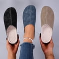 thumbnail image 1 of Taqqpue Clogs for Women Mules Shoes: Comfortable Arch Support Closed Toe Sandals Backless Low Wedge Slip on Shoes, 1 of 10