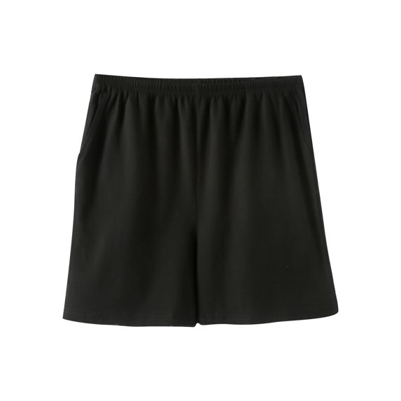 Taqqpue Cotton Shorts for Women 2025 Summer Casual Comfy Elastic Waist Shorts Running Active Athletic Outfits with Pockets