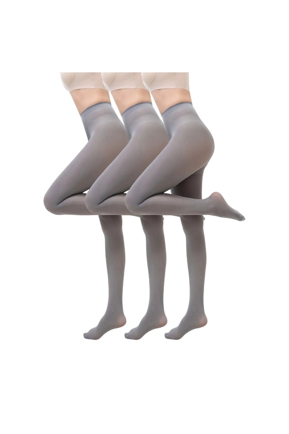 Dance Tights for Women Solid Color Ballet Tights Comfortable Convertible Opaque Tights Pack of 3 Color Solid Color Jumpsuit Stockings