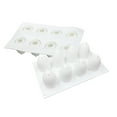 thumbnail image 1 of Taqqpue Easter Egg Shaped Silicone Molds Easter Silicone Mold for Chocolate Candy Pudding Baking Muffin Cupcake Jello Soap Bath Bomb Cube,Easter Party Decorations, 1 of 2