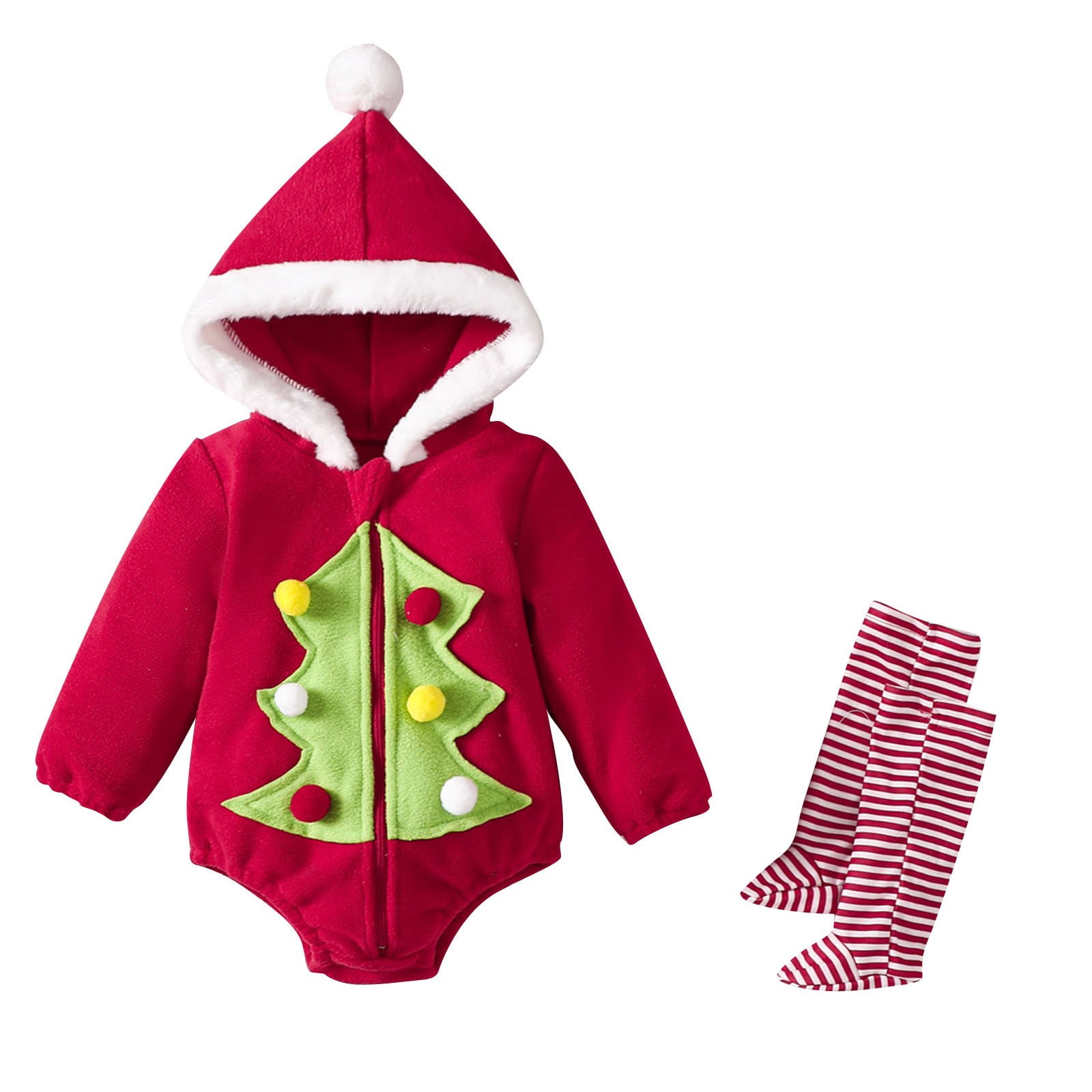 Taqqpue My First Christmas Baby Boy Girl Outfit Newborn Infant