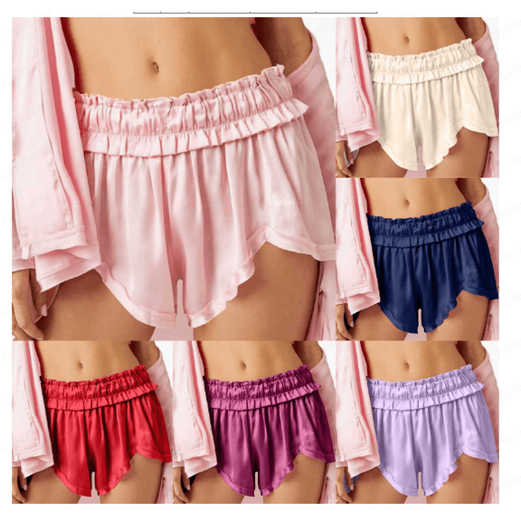 Taqqpue Flowy Athletic Shorts for Women Gym Yoga Workout Running Short Pants Tennis Skort Skirt Cute Clothes Casual Summer Elastic Waist Solid Beach Shorts