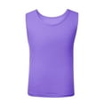 thumbnail image 1 of Taqqpue Girls and Boys Tank Tops Soft Cotton V Neck Athletic Undershirt Lightweight Hem Loose Fit Cute Wide Strap Summer Top Dancewear Solid Sleeveless Shirts 2-16 Years, 1 of 3