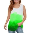 thumbnail image 1 of Taqqpue Girls Tank Tops Kids Summer Crewneck Neck Sleeveless Shirts Casual Cute Floral Printed T Shirts 5-14 Years, 1 of 6