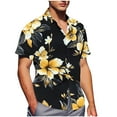 thumbnail image 1 of Taqqpue Hawaiian Shirts for Men Short Sleeve Casual Button Down Shirt Aloha Summer Beach Shirt Holiday Party Tropical Print, 1 of 6